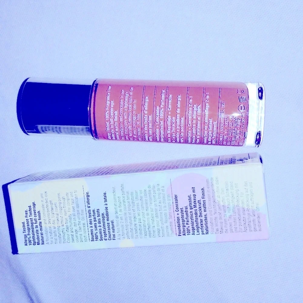 Two Clinique beyond perfecting foundation+concealer WN 112 ginger